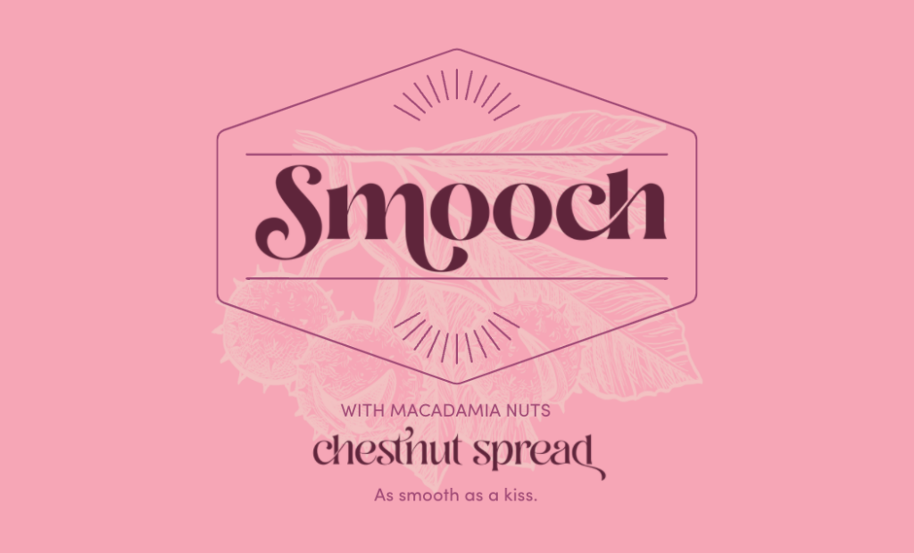 Smooch with Macadamia label